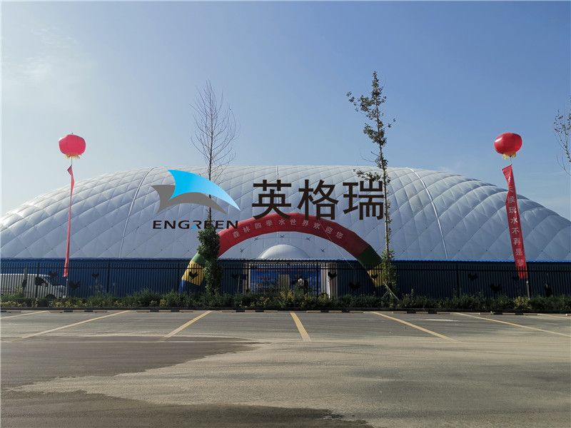 充氣吹起來的氣膜館，耗電量是不是很大呢？